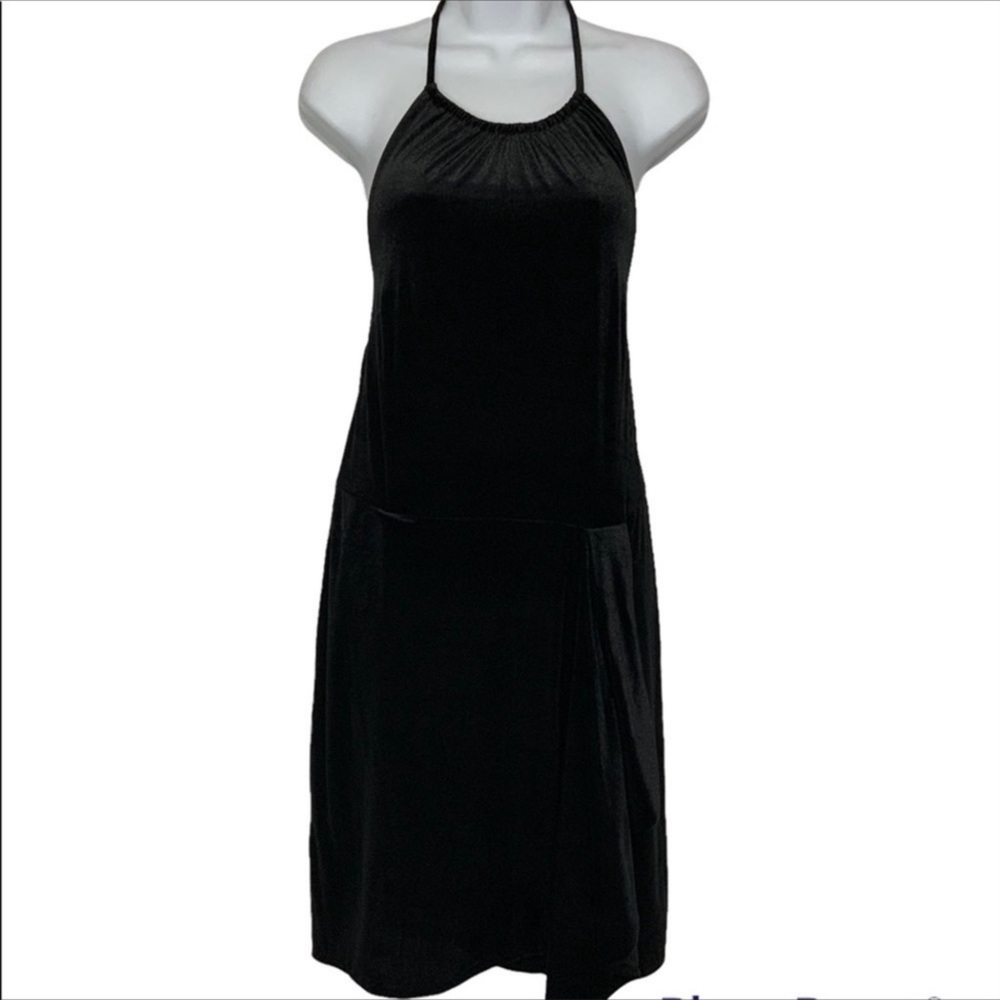 Bar Ill Velvet Halter Dress NWT